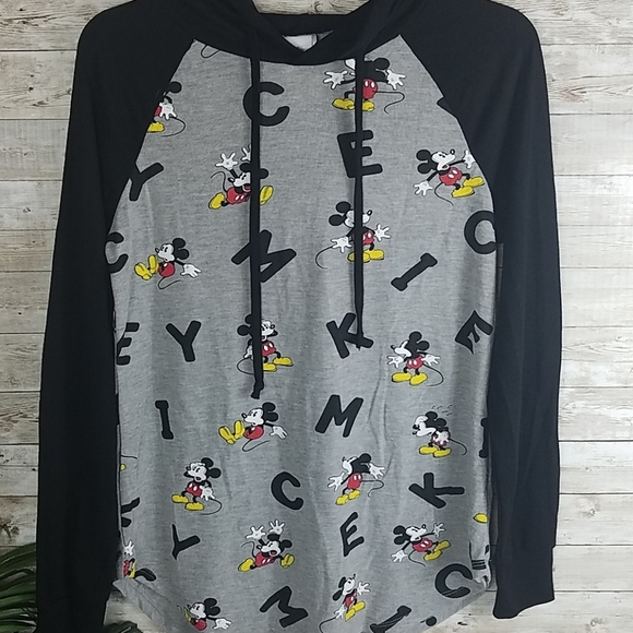 Disney,0003, Mickey mouse long sleeves hoody, Sz M - Picture 1 of 5